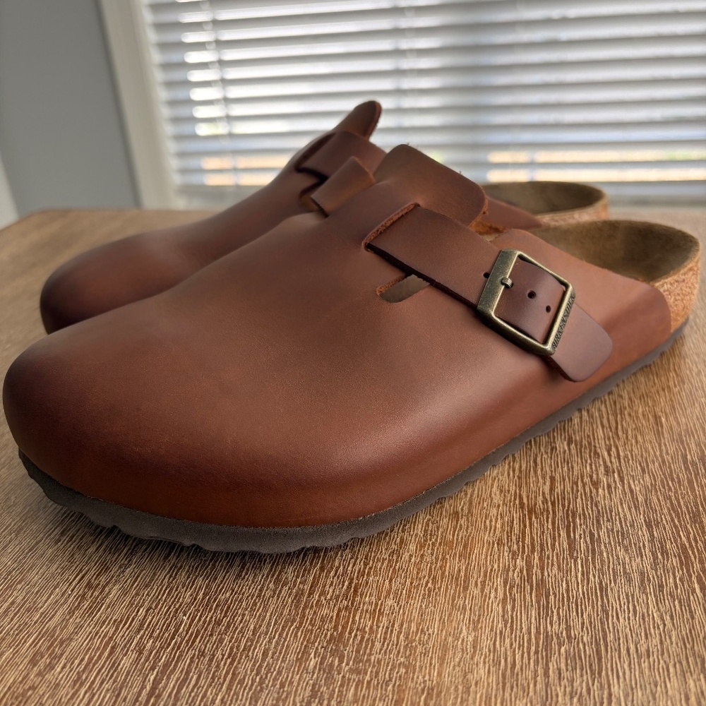 Birkenstock Boston Cognac - 45